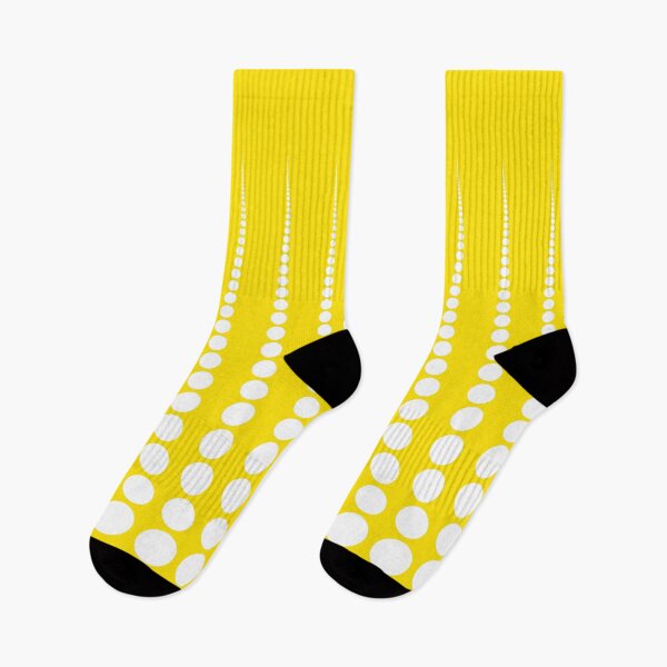 Item preview, Abstract White Polka dots on Vivid Yellow designed and sold by POLKAIWERX.