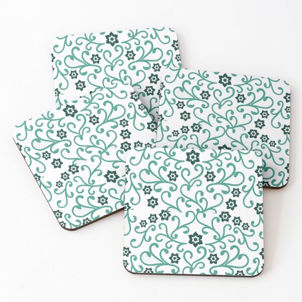 Item preview, Floral Decorative Pattern Elegant Botanical Design designed and sold by Ishi Art Studio.