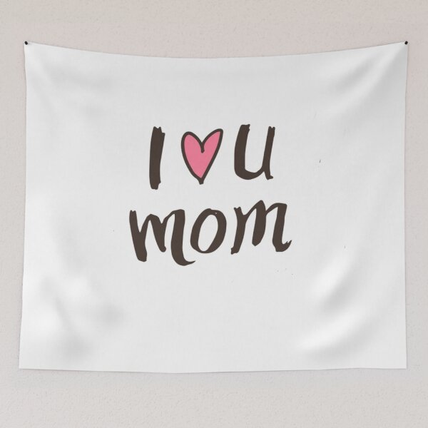 Item preview, i love you mom designed and sold by lovingly-yours.