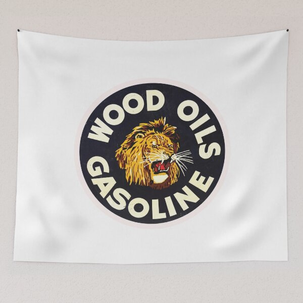Item preview, Vintage Wood Oils Gasoline designed and sold by QuayTradingCo.