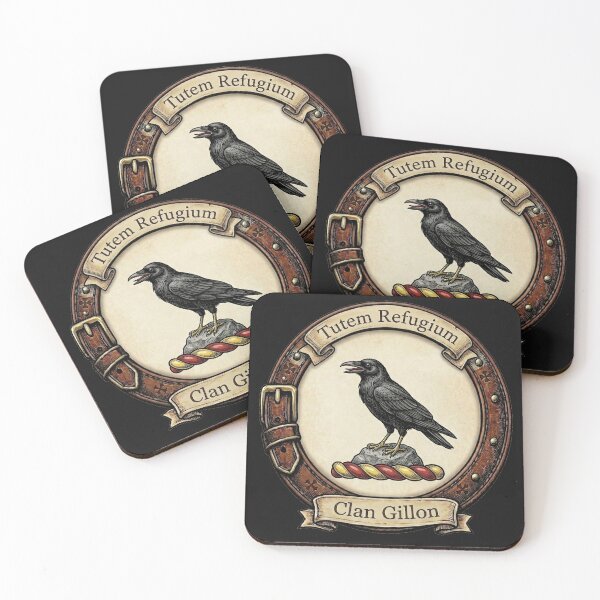 Item preview, Clan Gillon Crest designed and sold by BagTown Clans.