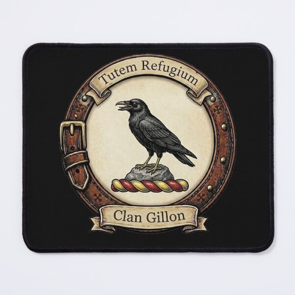 Item preview, Clan Gillon Crest designed and sold by BagTown Clans.