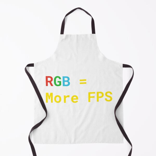 Item preview, RGB More FPS Gaming Meme designed and sold by Amazing-Gadgets.