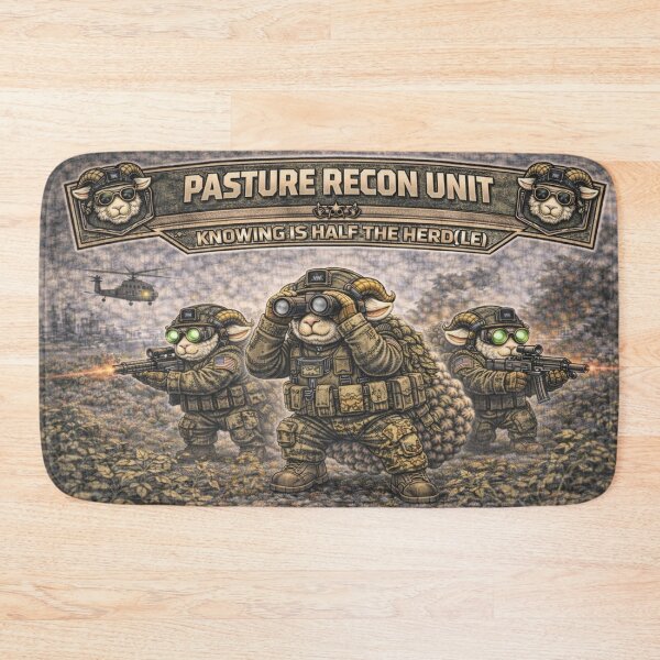 Item preview, Pasture Recon Unit: Knowing Is Half the Herd(le) designed and sold by Thpoar.