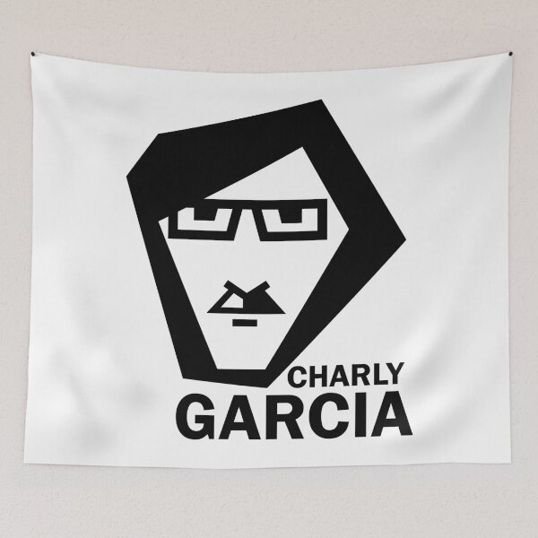 Item preview, Charly Garcia Argentine rock Singer - Black Version designed and sold by EvelynPolizziCo.