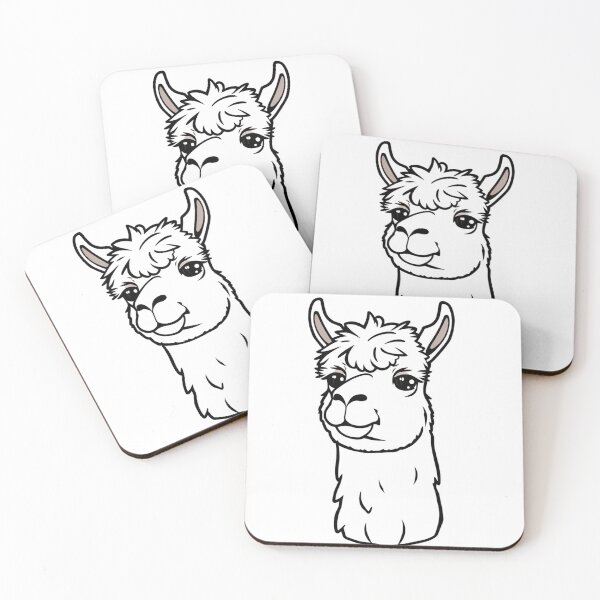 Item preview, Anxious-Alpaca - Calm on the outside, anxious on the inside designed and sold by Vrynko.