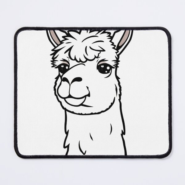Item preview, Anxious-Alpaca - Calm on the outside, anxious on the inside designed and sold by Vrynko.