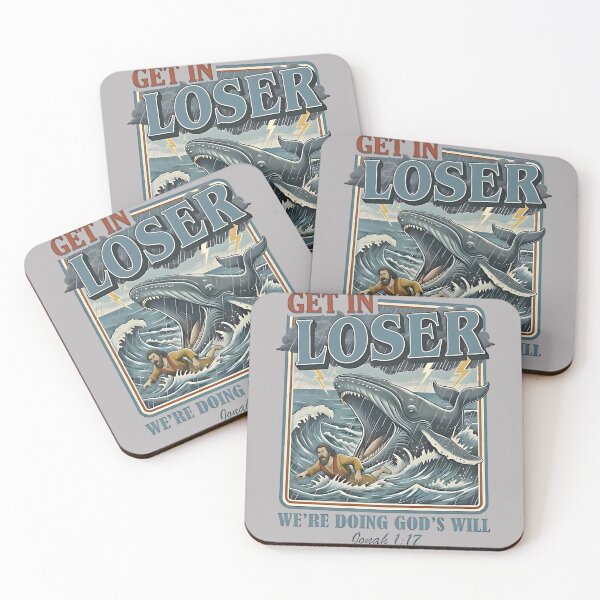 Item preview, Biblical Get in Loser We're Doing God's Will Jonah Verse designed and sold by GreggRoss.