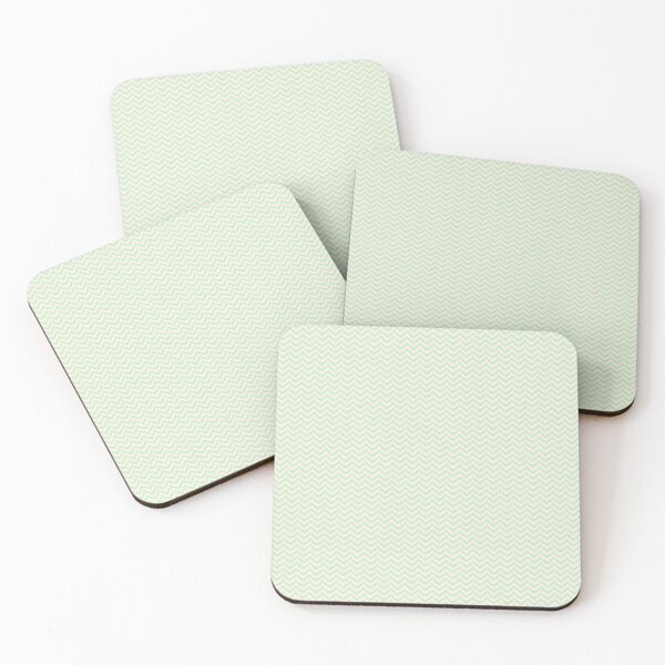 Item preview, Mint and yellow chevron seamless repeating pattern designed and sold by SeamlessDsign.
