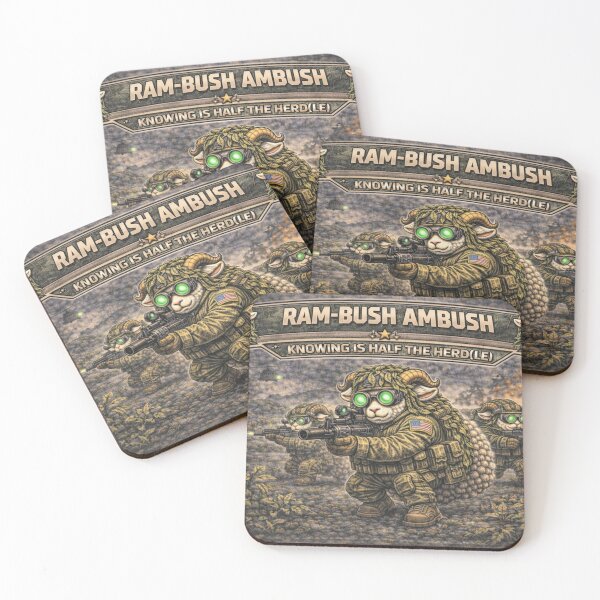 Item preview, Ram-Bush Ambush – Sheep-I Joe Jungle Ops Parody designed and sold by Thpoar.