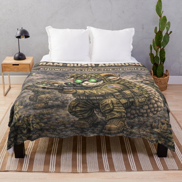 Item preview, Ram-Bush Ambush – Sheep-I Joe Jungle Ops Parody designed and sold by Thpoar.
