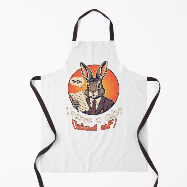 Item preview, I Have a Plan (Kind Of) – Funny Business Bunny To-Do List Design designed and sold by TestudoDesign.
