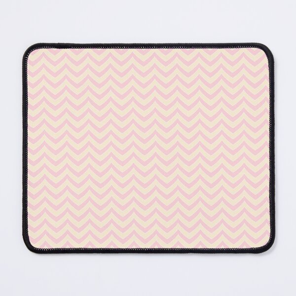 Item preview, Baby pink and yellow chevron seamless repeating pattern designed and sold by SeamlessDsign.