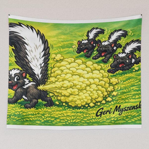 Item preview, A Skunky Cartoon  designed and sold by The Art Queen Of Michigan .