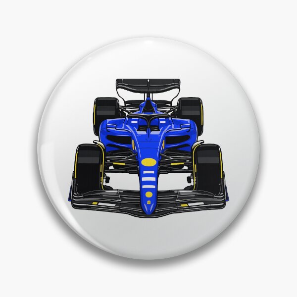 Item preview, F1 Racing Car Blue designed and sold by VenZolic.
