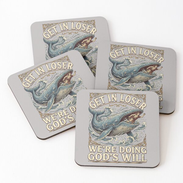 Item preview, Copy of Get in Loser We're Doing God's Will Christian Bible Funny designed and sold by mjohnson9.