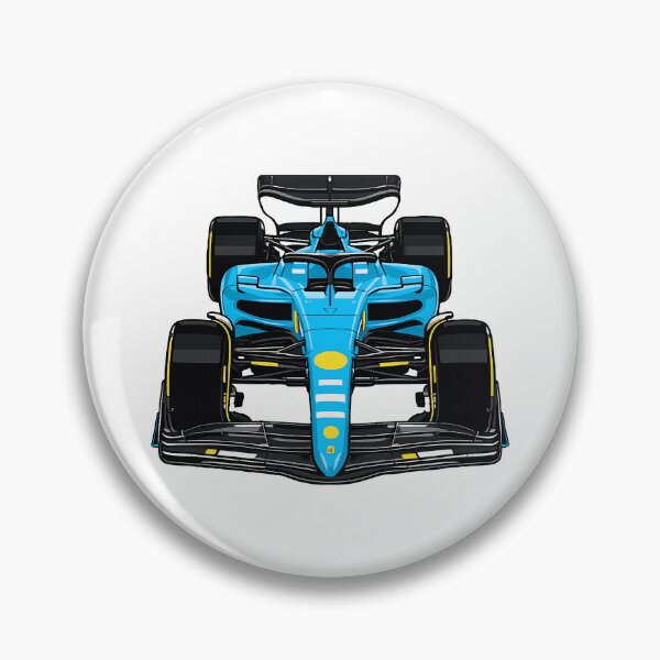 Item preview, F1 Racing Car Light Blue designed and sold by VenZolic.