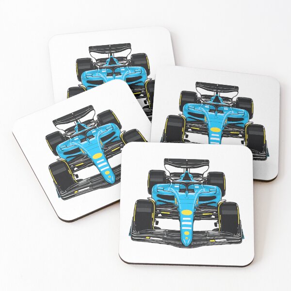 Item preview, F1 Racing Car Light Blue designed and sold by VenZolic.