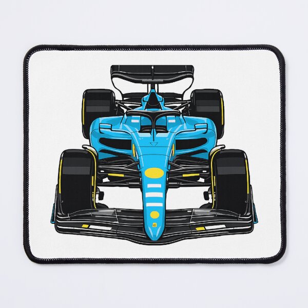 Item preview, F1 Racing Car Light Blue designed and sold by VenZolic.