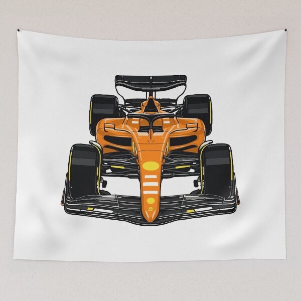 Item preview, F1 Racing Car Orange designed and sold by VenZolic.