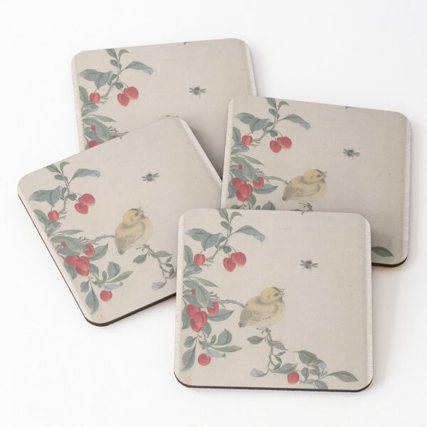 Item preview, bird and flower  designed and sold by Paper & Pine .
