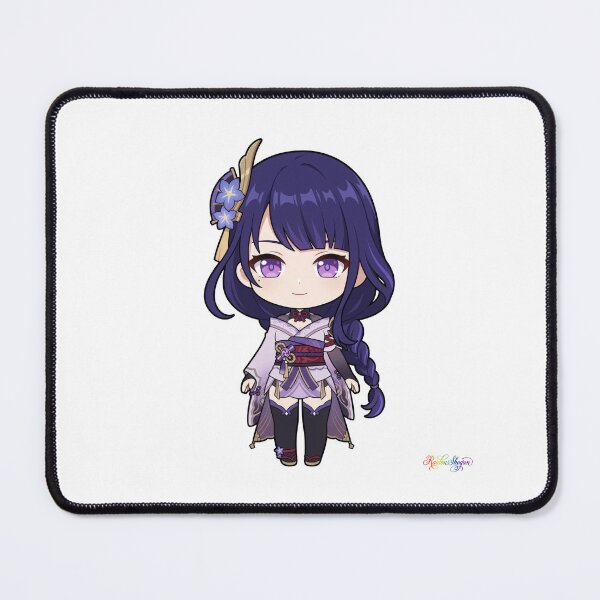 Item preview, Cute Raiden Ei - Electro Archon & Rainbow Script designed and sold by EWCY store.