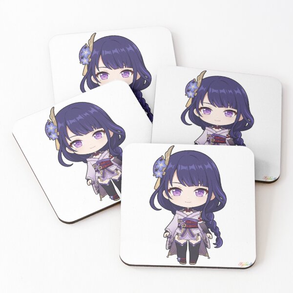 Item preview, Cute Raiden Ei - Electro Archon & Rainbow Script designed and sold by EWCY store.