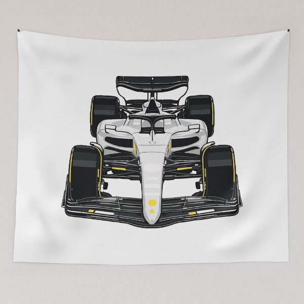 Item preview, F1 Racing Car White designed and sold by VenZolic.