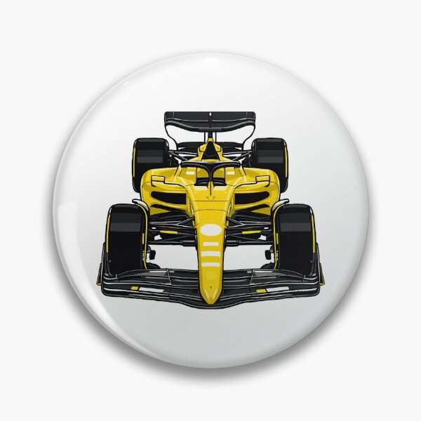 Item preview, F1 Racing Car Yellow designed and sold by VenZolic.