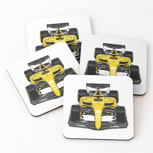 Item preview, F1 Racing Car Yellow designed and sold by VenZolic.
