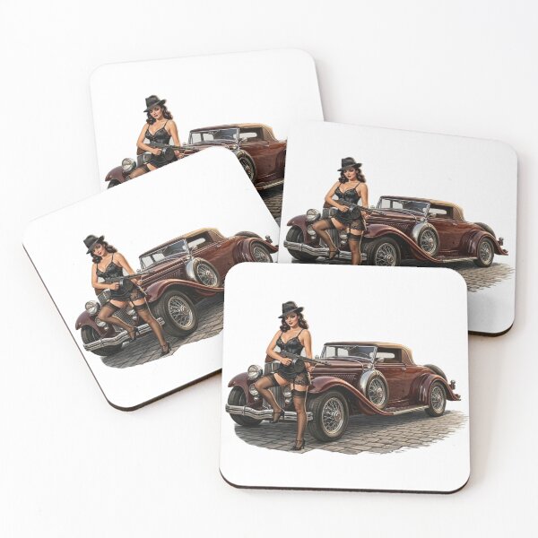 Item preview, "Retro Glamour: Charm and Audacity of Pin-Ups” designed and sold by CHRIST5000.