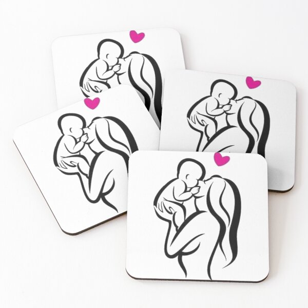 Item preview, mom and her child designed and sold by lovingly-yours.