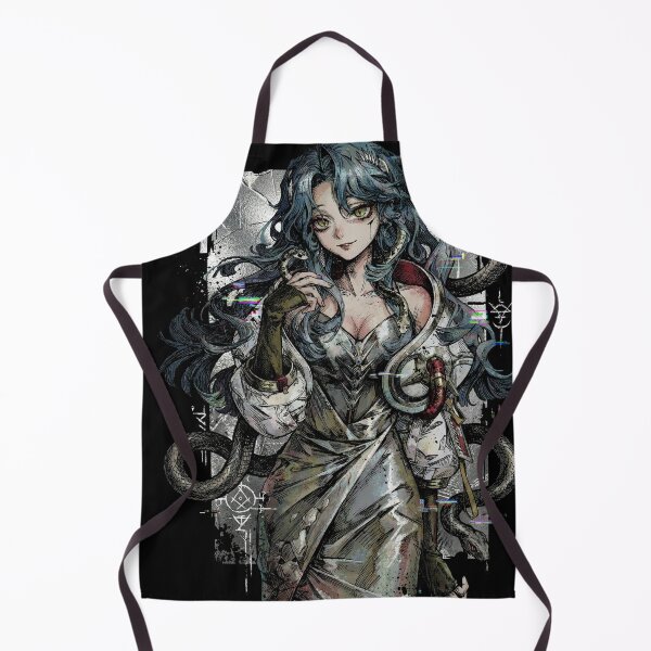 Item preview, Hissabeth Reverse 1999 Silver Hair Snake Hair Portrait designed and sold by Senpaiwaves.
