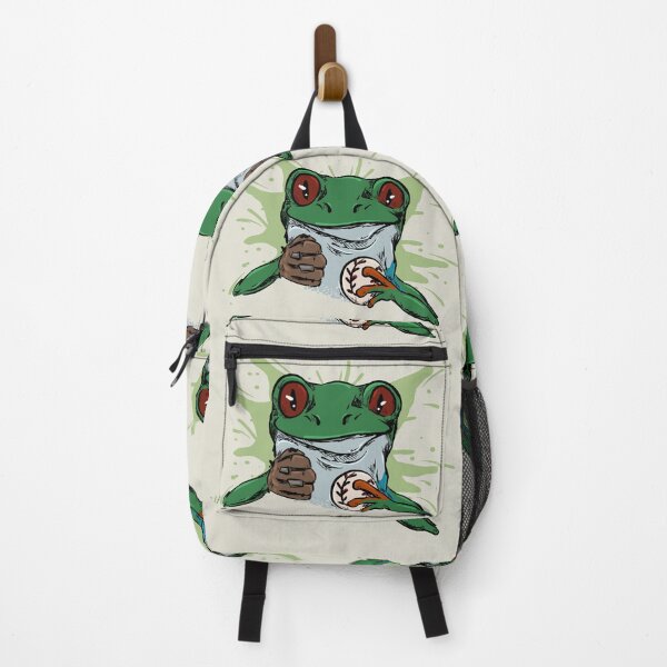 Item preview, Frog Playing Baseball designed and sold by Antiope33.
