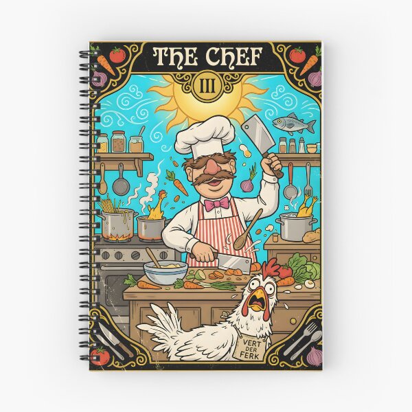 Item preview, Swedish Chef Tarot Card Art designed and sold by Found Dream.