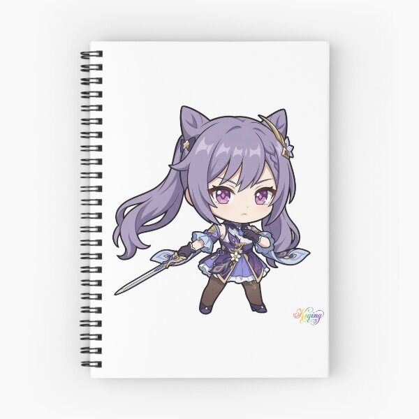 Item preview, Cute Keqing - Liyue Yuheng & Rainbow Script designed and sold by EWCY store.