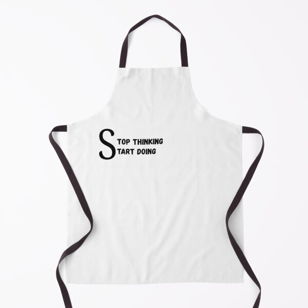 Item preview, Stop Thinking Start Doing Motivational quote designed and sold by The Daily Progress.