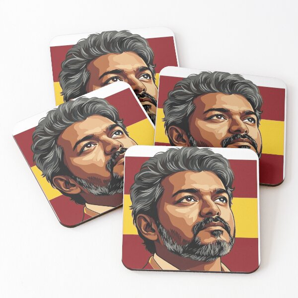 Item preview, Thalapathy Vijay TVK Flag Tamil Kollywood  designed and sold by alltheprints.