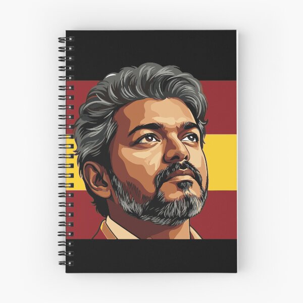 Item preview, Thalapathy Vijay TVK Flag Tamil Kollywood  designed and sold by alltheprints.