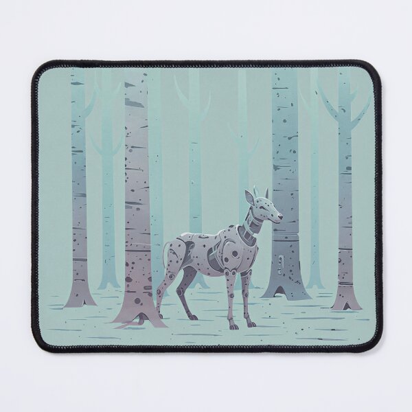 Item preview, The Mechanical Forest Duvet Cover designed and sold by aivibesfunny.