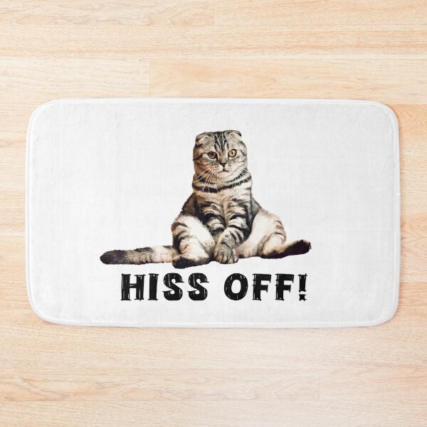 Item preview, Hiss off funny cat. Proceeds go to animal charities rescues designed and sold by AnimalFriends1.