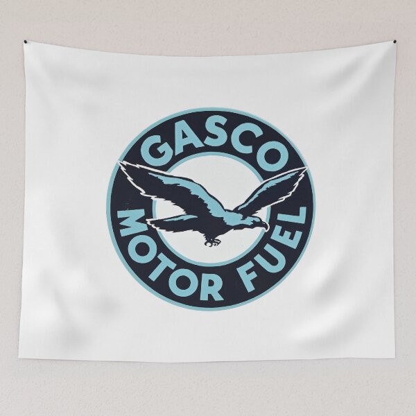 Item preview, Vintage Gasco Motor Fuel designed and sold by QuayTradingCo.