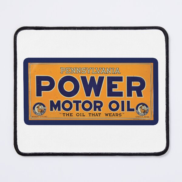 Item preview, Vintage Pennsylvania Power Motor Oil designed and sold by QuayTradingCo.