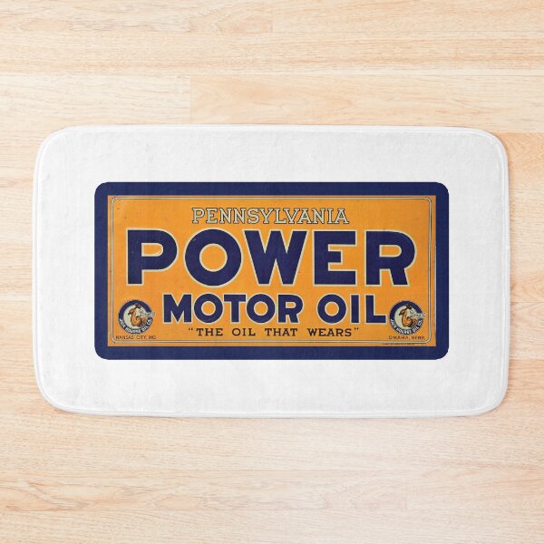 Item preview, Vintage Pennsylvania Power Motor Oil designed and sold by QuayTradingCo.