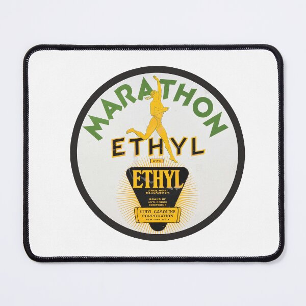Item preview, Vintage Marathon Ethyl Gasoline designed and sold by QuayTradingCo.