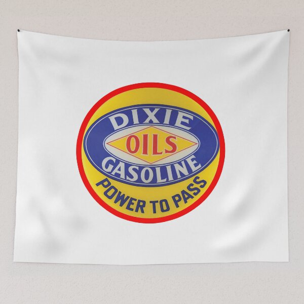 Item preview, Vintage Dixie Oils and Gasoline - Power To Pass designed and sold by QuayTradingCo.