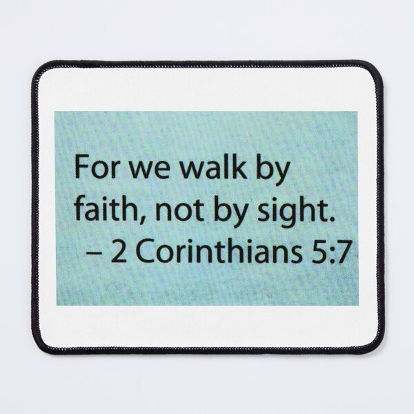 Item preview, 2 Corinthians 5:7 designed and sold by di-Vera-Rosati.