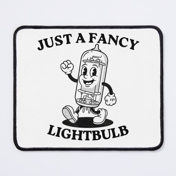 Item preview, Just A Fancy Lightbulb Vintage Rubber Hose Vacuum Tube Amp designed and sold by Ali-printshop.