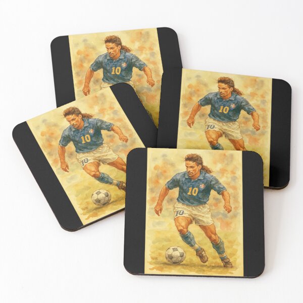 Item preview, Roberto Baggio Classic Football Legend designed and sold by Sarcastic designs.