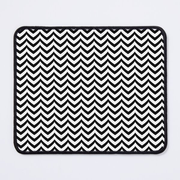 Item preview, Black and white chevron seamless repeating pattern designed and sold by SeamlessDsign.